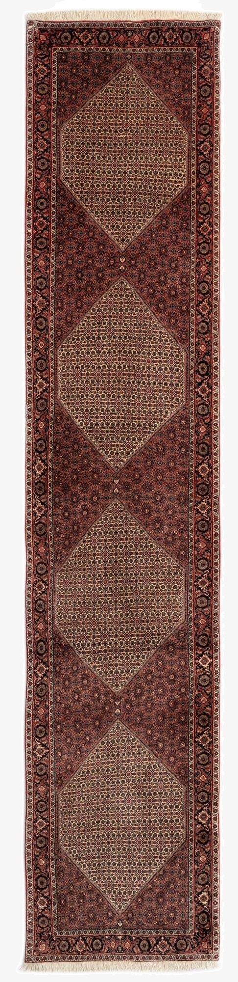 2' 9 x 12' 8 Bidjar Wool Runner Rug