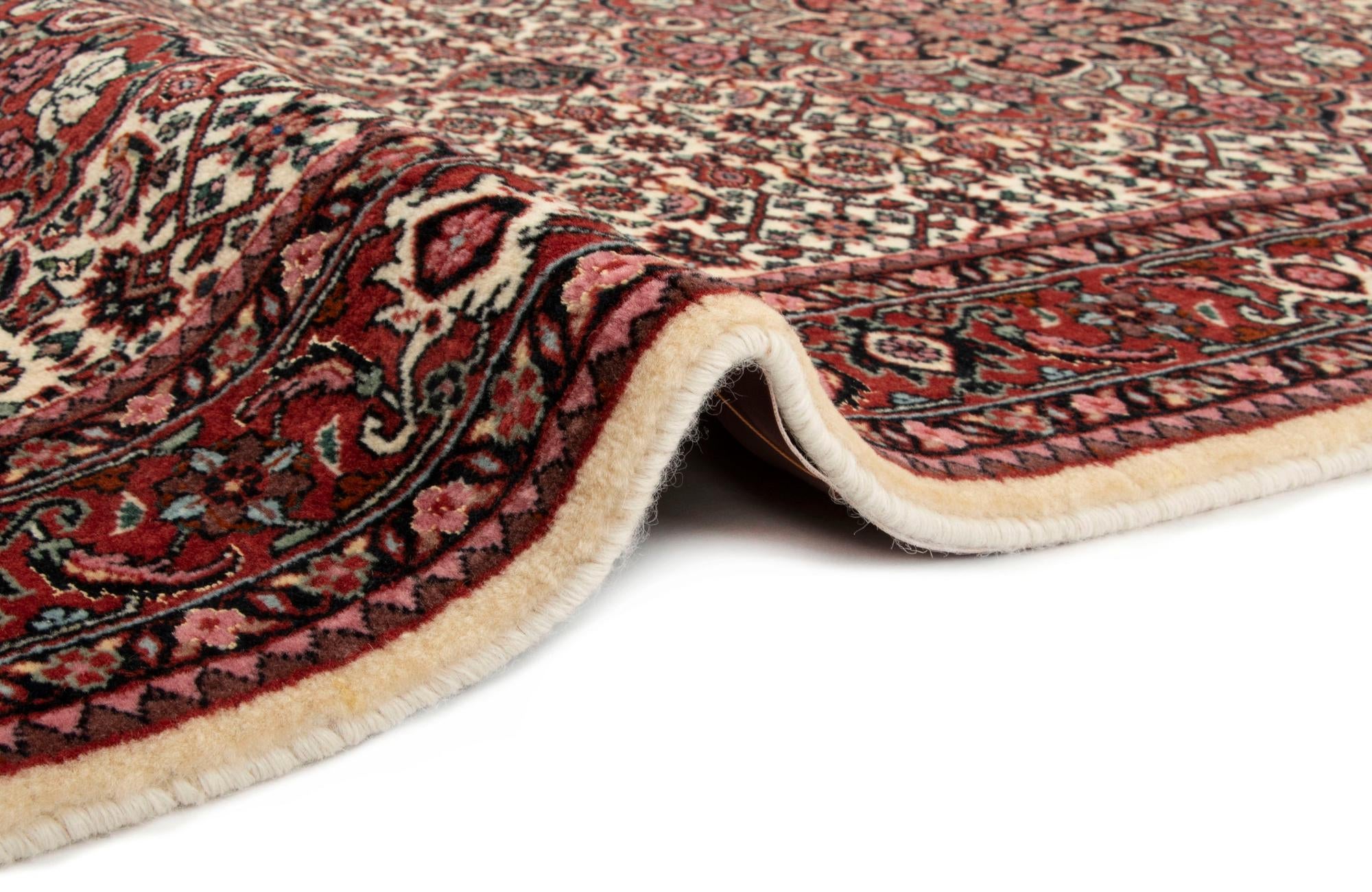 2' 6 x 6' 11 Bidjar With Silk Runner Rug
