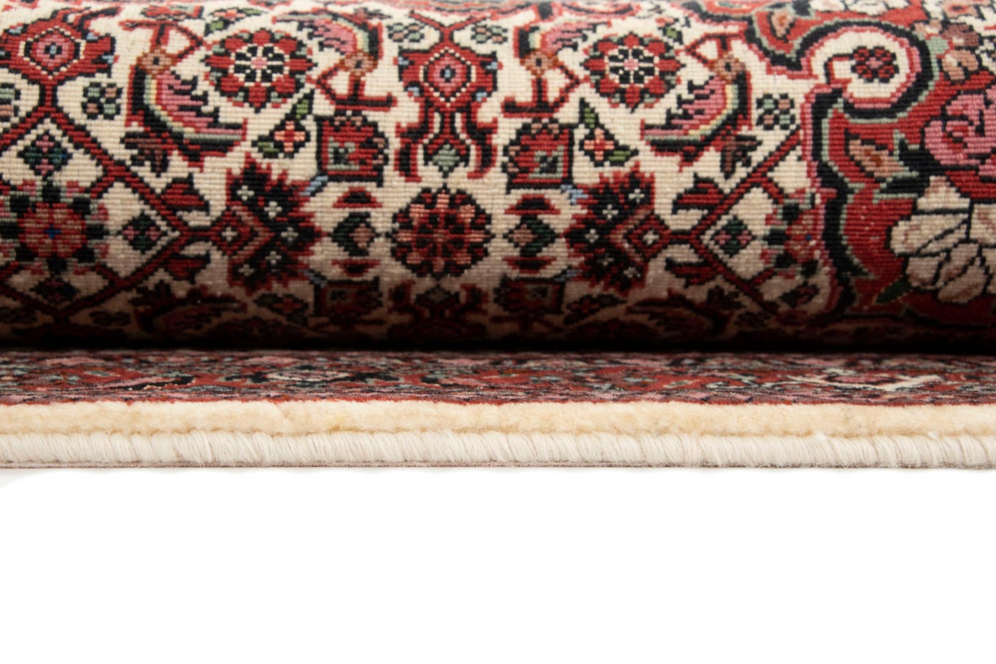 2' 6 x 6' 11 Bidjar With Silk Runner Rug