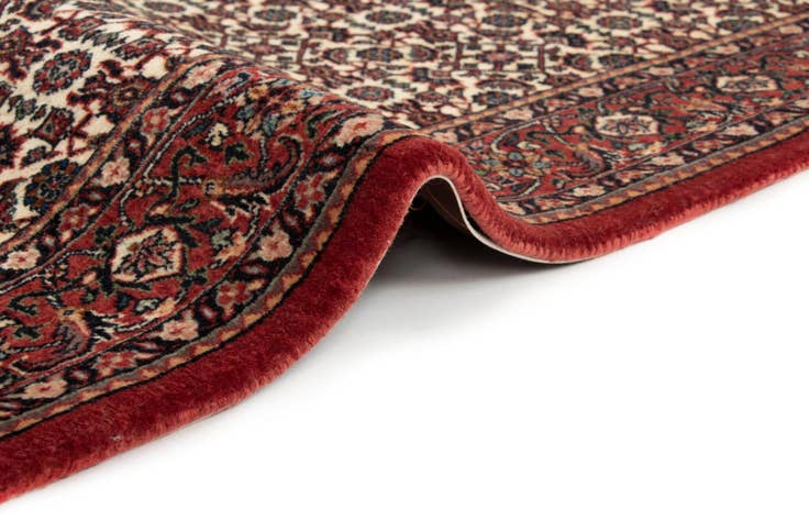 Detailansicht von 80cm x 320cm Bidjar With Silk Läufer Teppich
