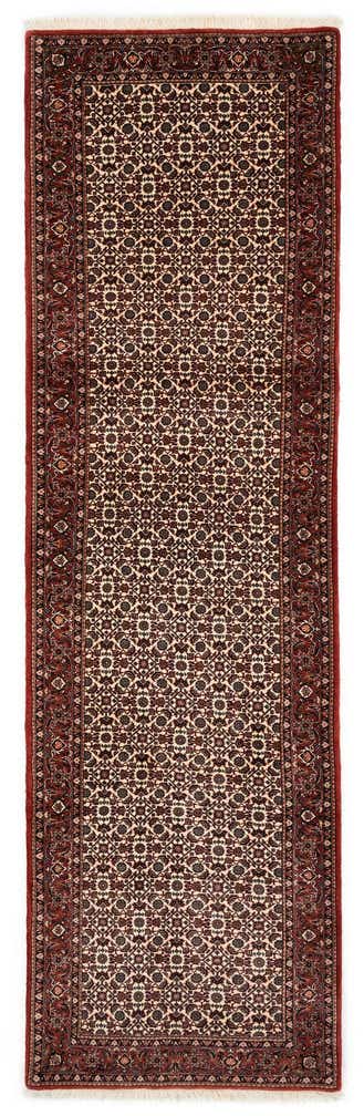 80cm x 320cm Bidjar With Silk Läufer Teppich