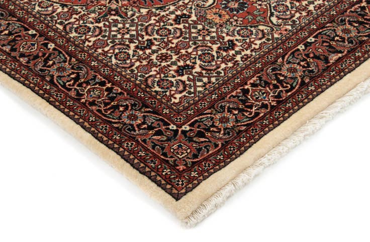 Detail image of 2' 10 x 9' 7 Bidjar With Silk Runner Rug