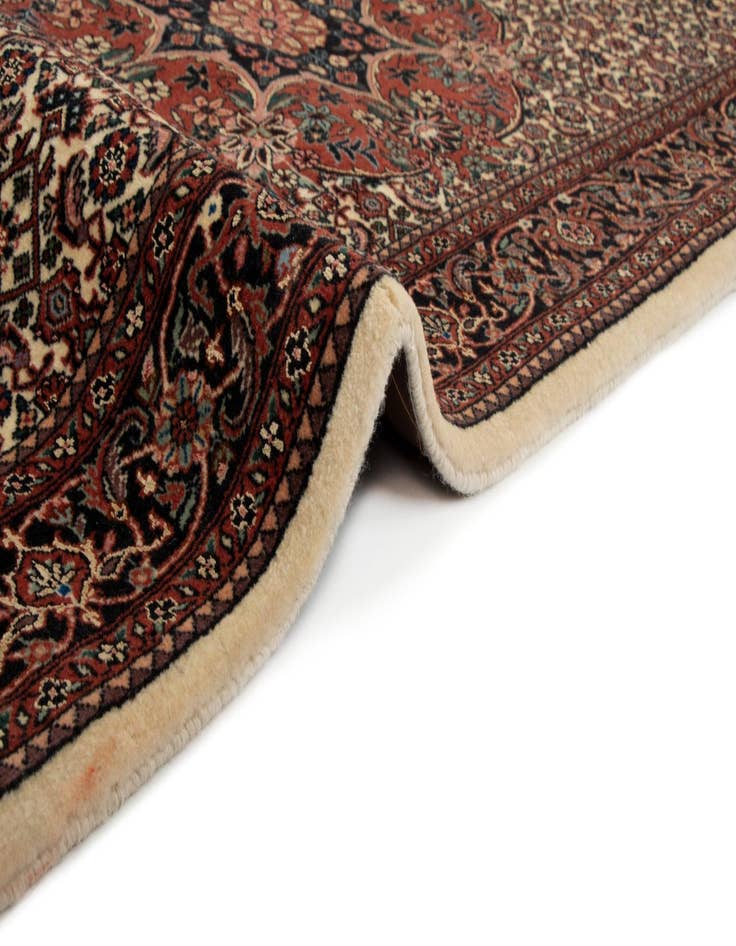 Detail image of 2' 10 x 9' 7 Bidjar With Silk Runner Rug