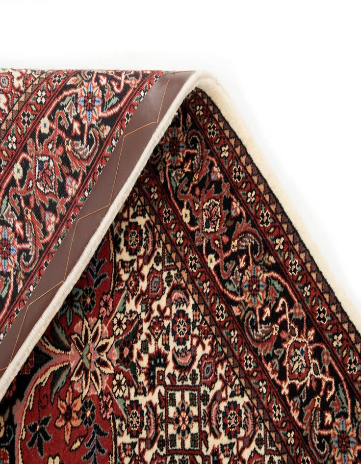 Detail image of 2' 10 x 9' 7 Bidjar With Silk Runner Rug