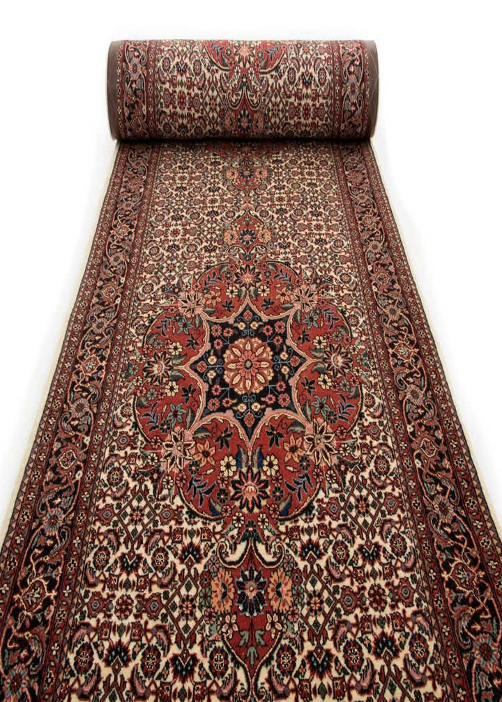 2' 10 x 9' 7 Bidjar With Silk Runner Rug