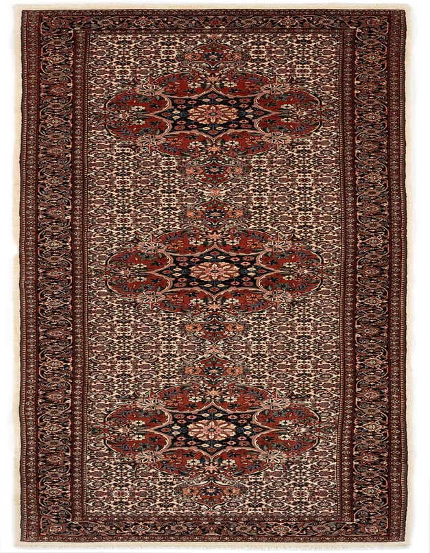 2' 10 x 9' 7 Bidjar With Silk Runner Rug