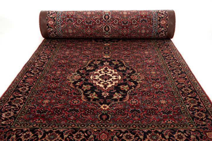 75cm x 200cm Bidjar With Silk Alfombra Pasillera