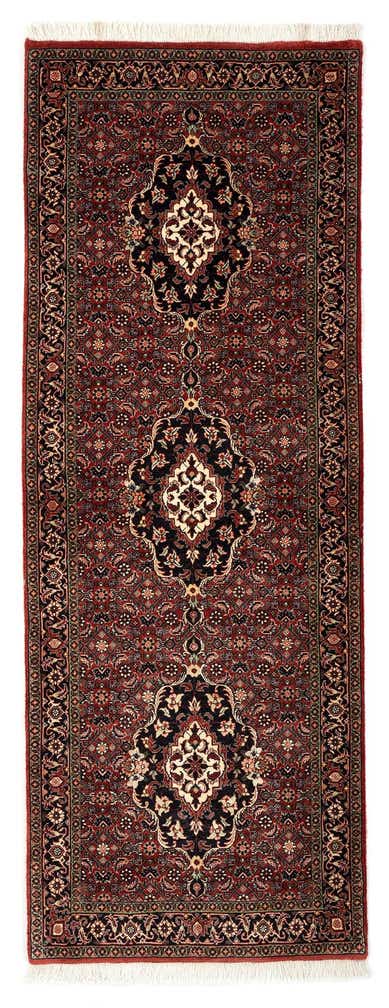 75cm x 200cm Bidjar With Silk Alfombra Pasillera