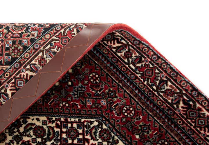 2' 4 x 4' 11 Bidjar With Silk Runner Rug