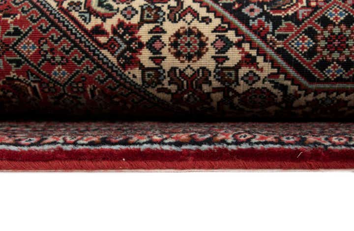 2' 4 x 4' 11 Bidjar With Silk Runner Rug