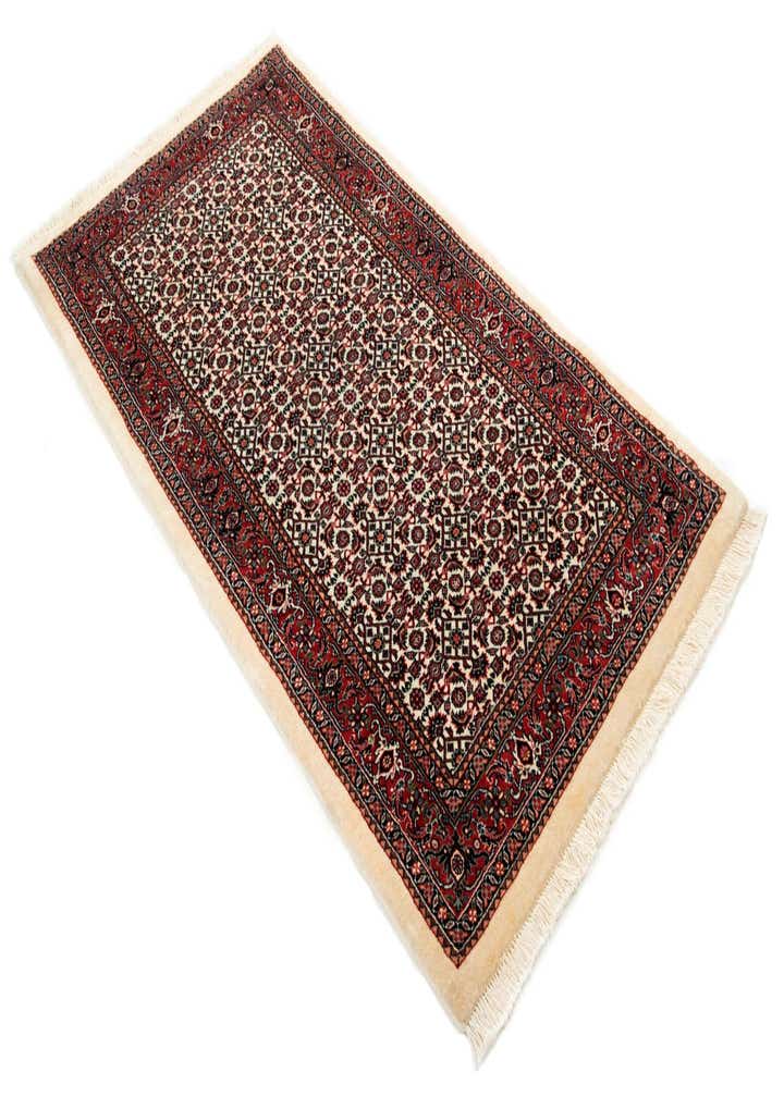 2' 4 x 4' 10 Bidjar With Silk Runner Rug