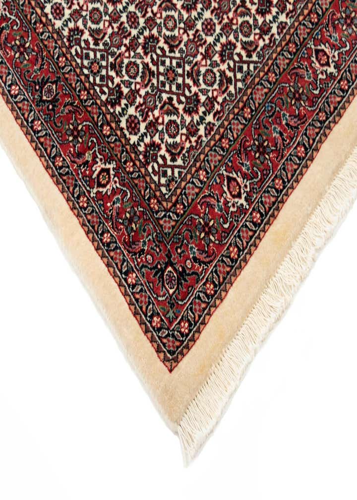 2' 4 x 4' 10 Bidjar With Silk Runner Rug