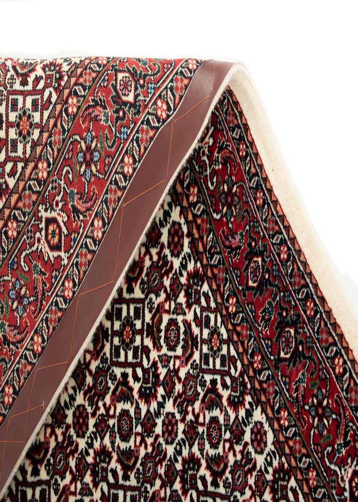 2' 4 x 4' 10 Bidjar With Silk Runner Rug