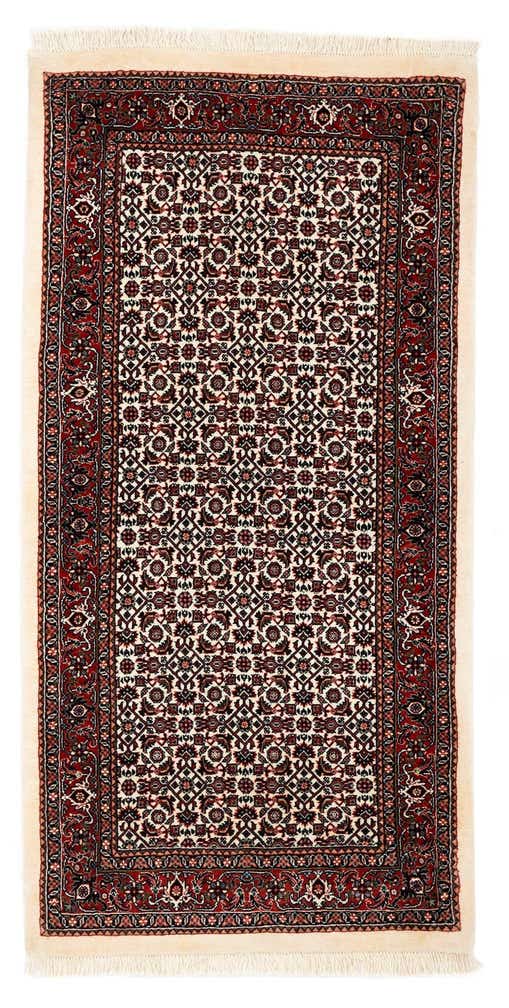 2' 4 x 4' 10 Bidjar With Silk Runner Rug