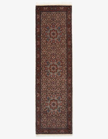2' 5 x 8' 10 Bidjar With Silk Runner Rug