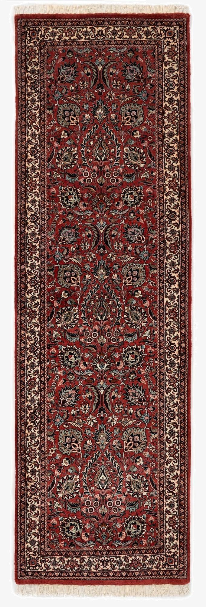 2' 7 x 8' Bidjar With Silk Runner Rug