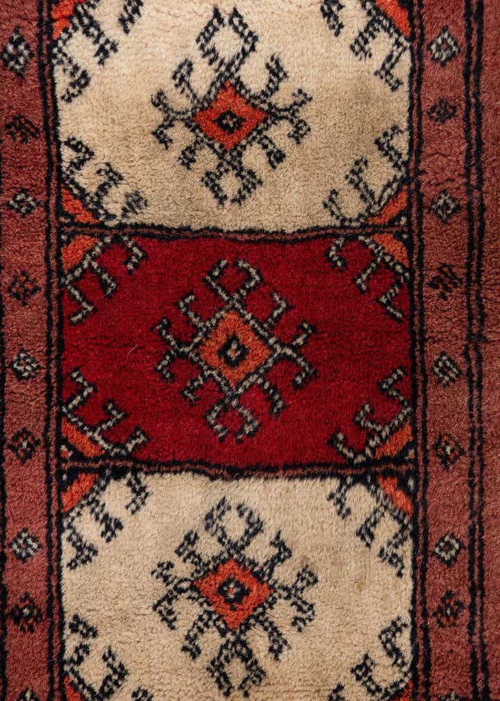 1' x 4' 10 Hand Knotted Bokhara Oriental Wool Runner Rug