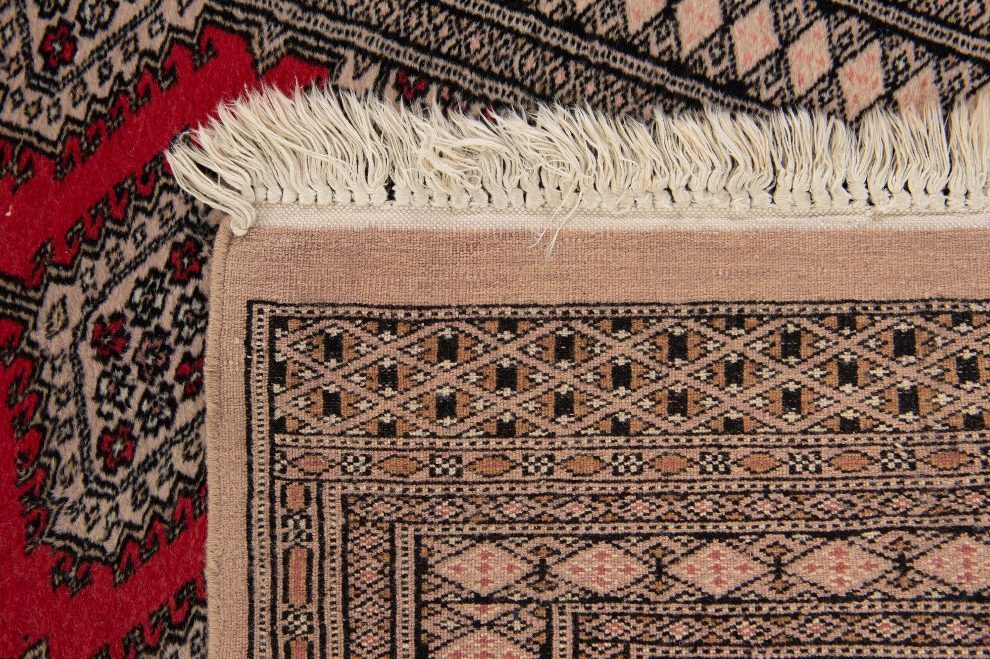 2' 2 x 9' 9 Hand Knotted Bokhara Wool Runner Rug
