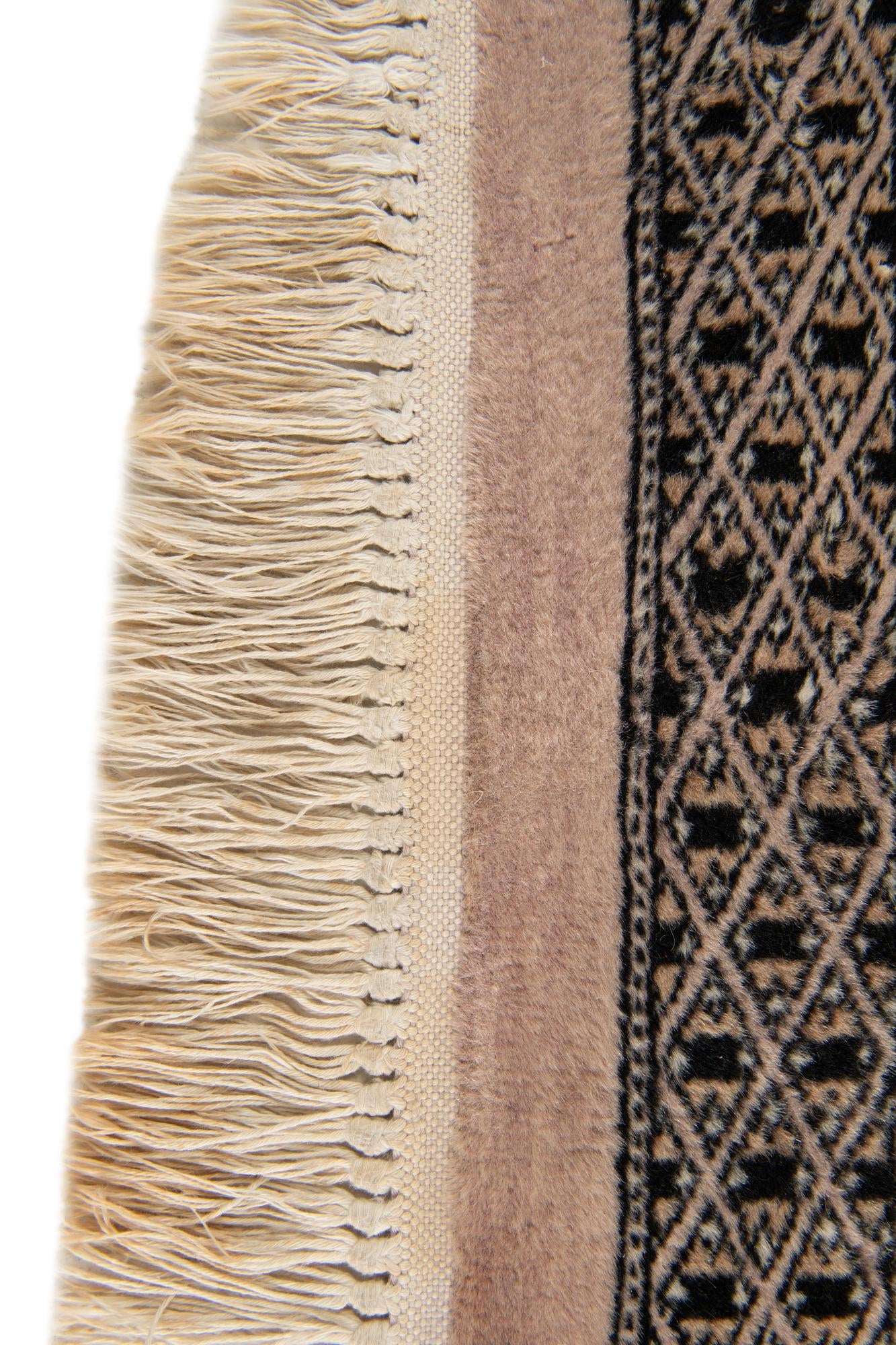 2' 2 x 9' 9 Hand Knotted Bokhara Wool Runner Rug