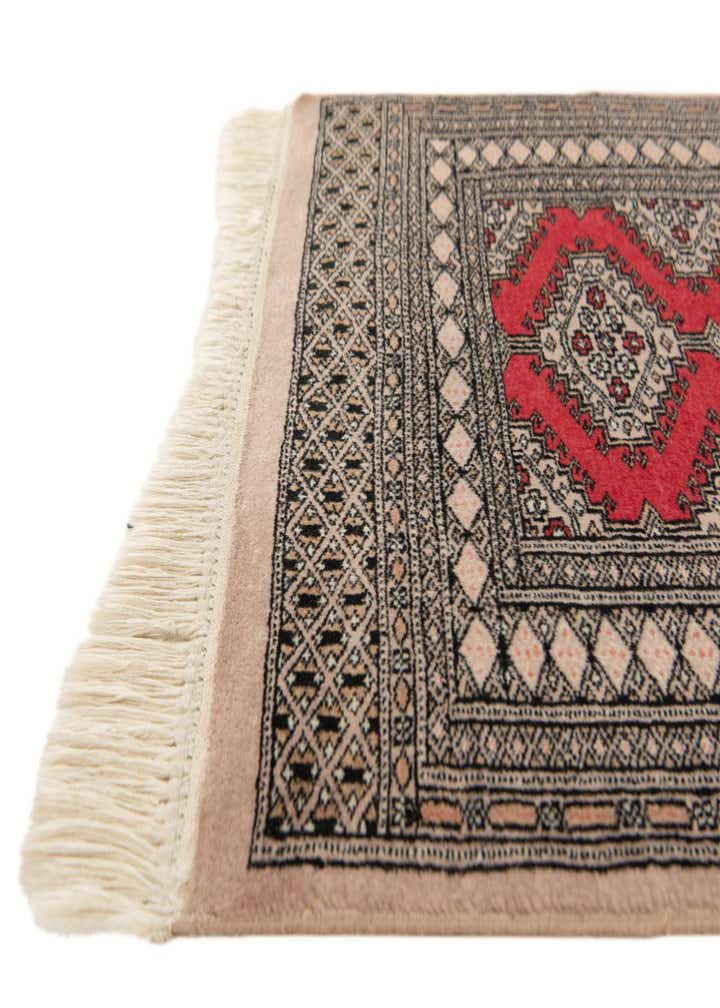 2' 2 x 9' 9 Hand Knotted Bokhara Wool Runner Rug