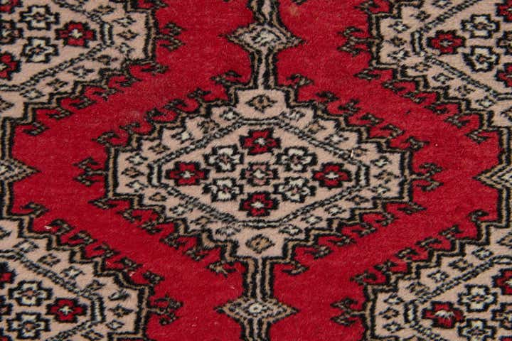 2' 2 x 9' 9 Hand Knotted Bokhara Wool Runner Rug