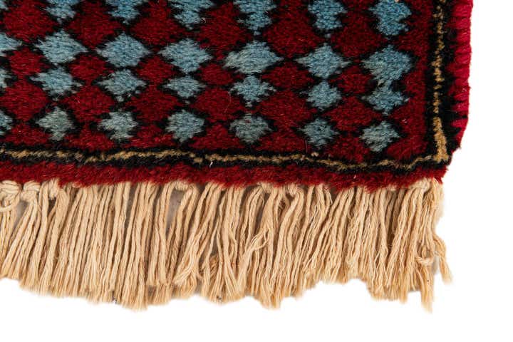 1' x 4' 5 Hand Knotted Bokhara Oriental Wool Runner Rug