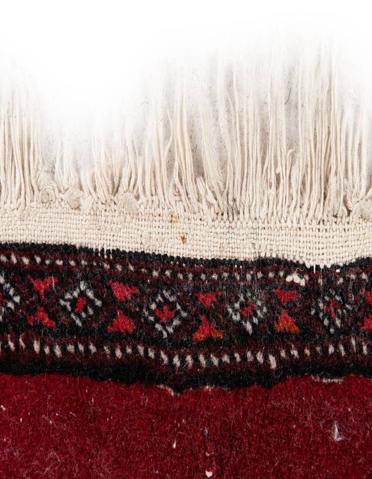 Detail image of 2' 9 x 8' 6 Hand Knotted Bokhara Oriental Wool Runner Rug