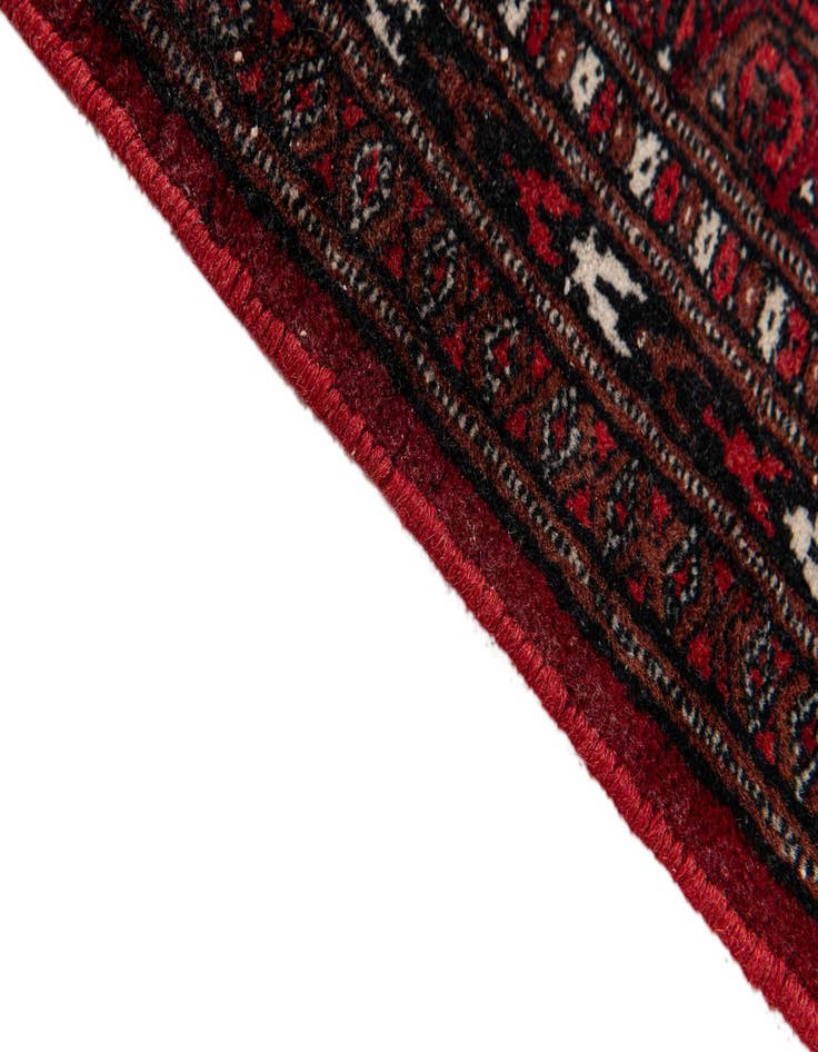 Detail image of 2' 9 x 8' 6 Hand Knotted Bokhara Oriental Wool Runner Rug
