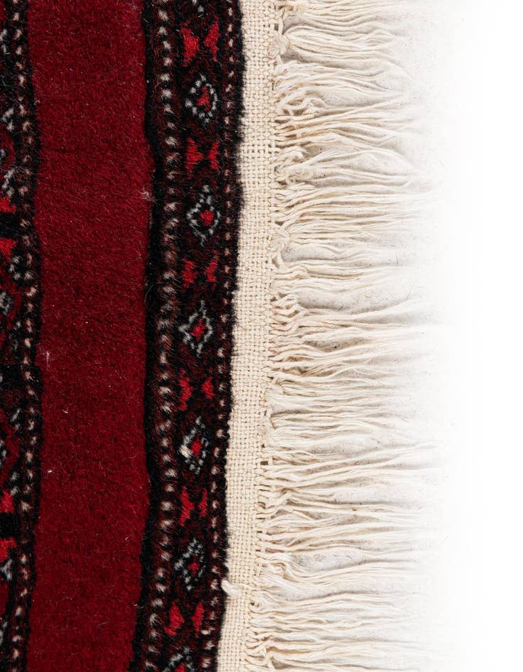 Detail image of 2' 9 x 8' 6 Hand Knotted Bokhara Oriental Wool Runner Rug