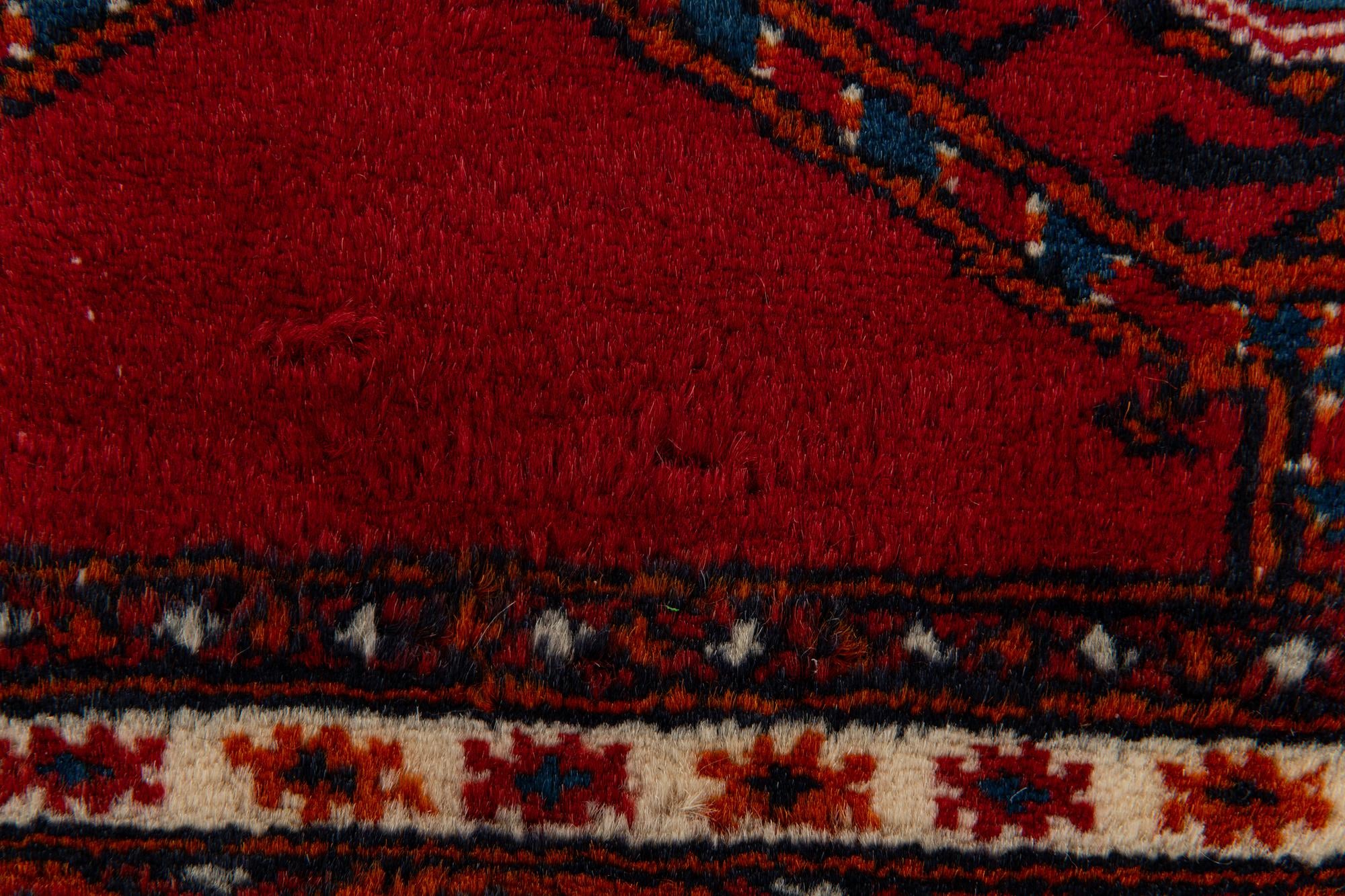 2' 2 x 4' Hand Knotted Bokhara Oriental Wool Runner Rug