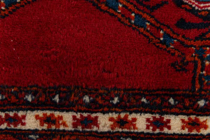 2' 2 x 4' Hand Knotted Bokhara Oriental Wool Runner Rug