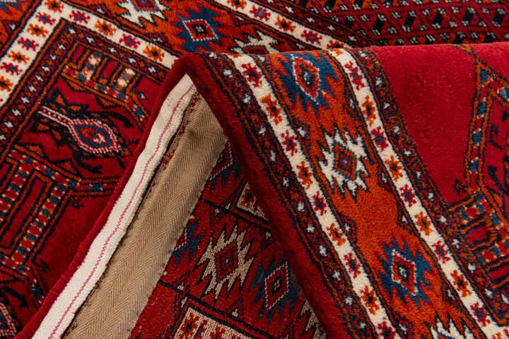 2' 2 x 4' Hand Knotted Bokhara Oriental Wool Runner Rug