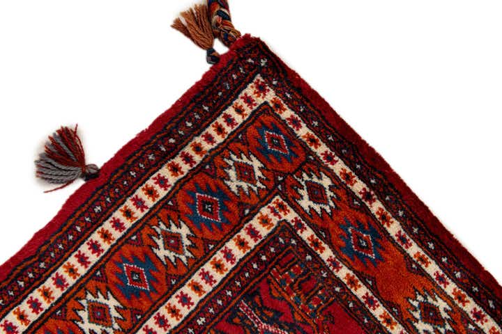 2' 2 x 4' Hand Knotted Bokhara Oriental Wool Runner Rug