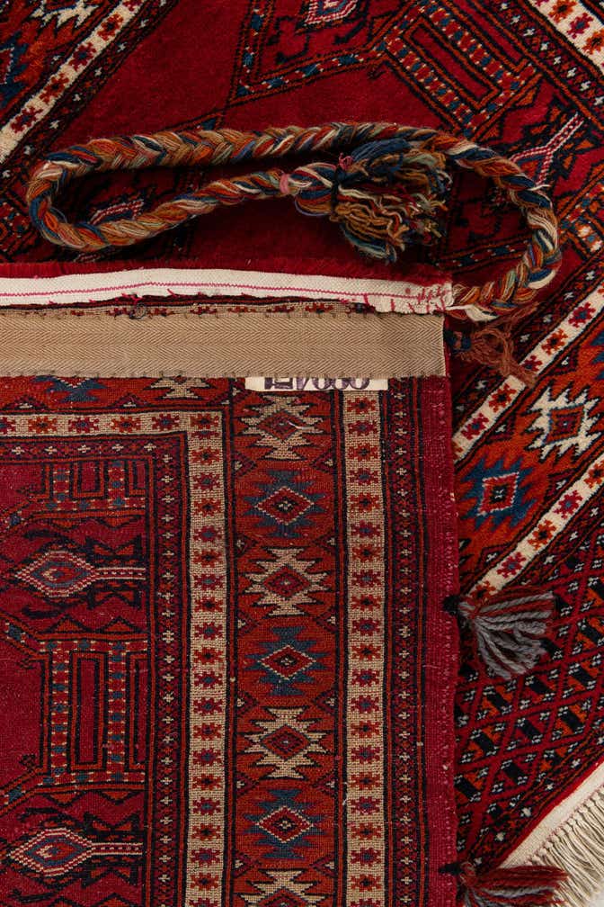 2' 2 x 4' Hand Knotted Bokhara Oriental Wool Runner Rug