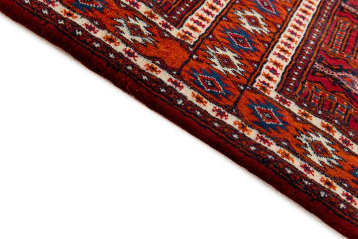 2' 2 x 4' Hand Knotted Bokhara Oriental Wool Runner Rug
