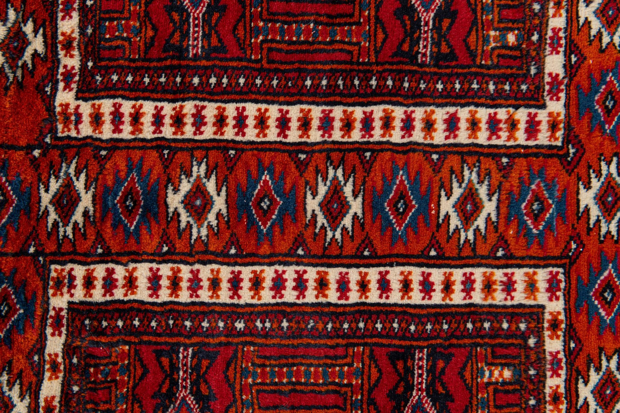 2' 2 x 4' Hand Knotted Bokhara Oriental Wool Runner Rug