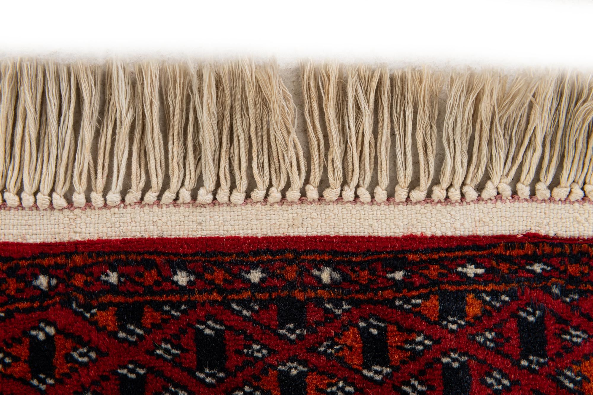 2' 2 x 4' Hand Knotted Bokhara Oriental Wool Runner Rug