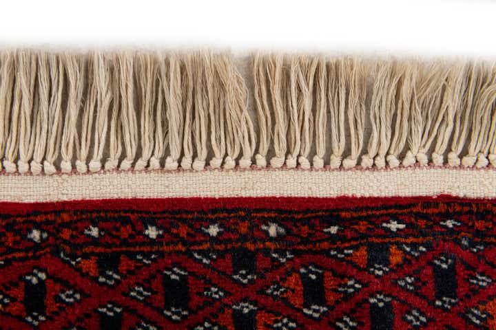 2' 2 x 4' Hand Knotted Bokhara Oriental Wool Runner Rug