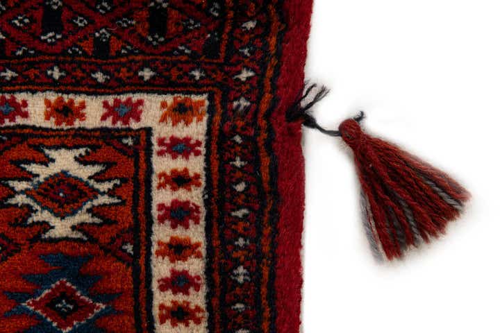 2' 2 x 4' Hand Knotted Bokhara Oriental Wool Runner Rug