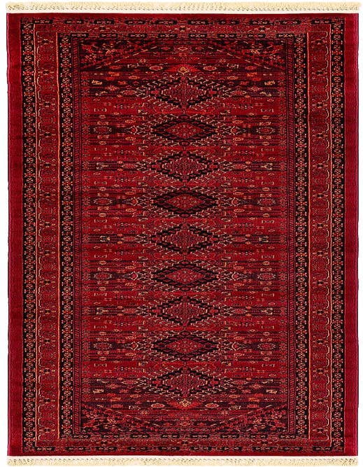 Detail image of 2' 7 x 10' Bokhara Runner Rug