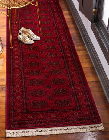 2' 7 x 10' Bokhara Runner Rug