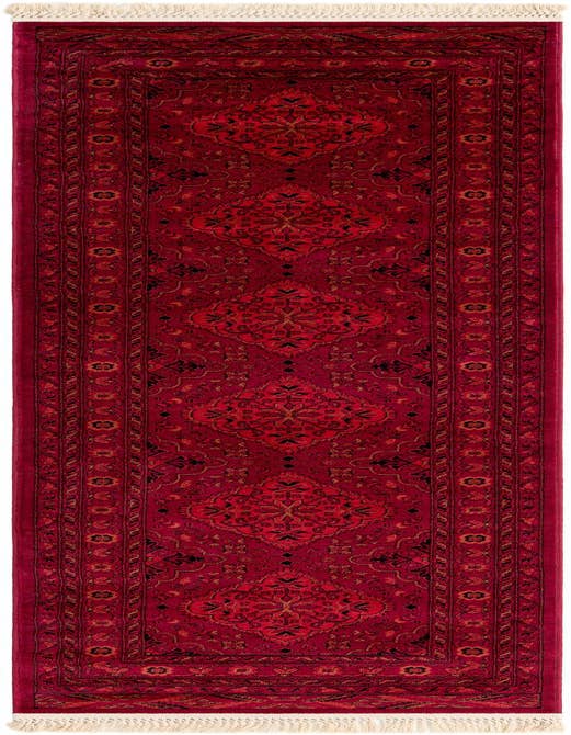 Detail image of 2' 7 x 10' Bokhara Runner Rug