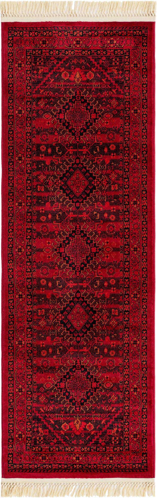 2' x 6' Bokhara Runner Rug