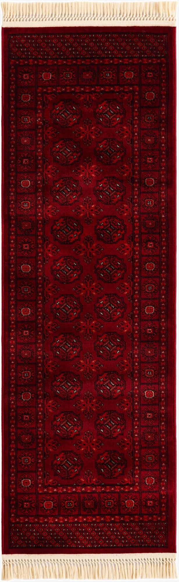 2' x 6' 1 Bokhara Runner Rug
