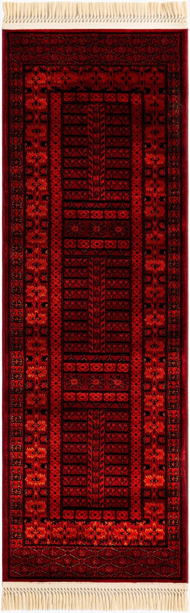 2' x 6' 1 Bokhara Runner Rug