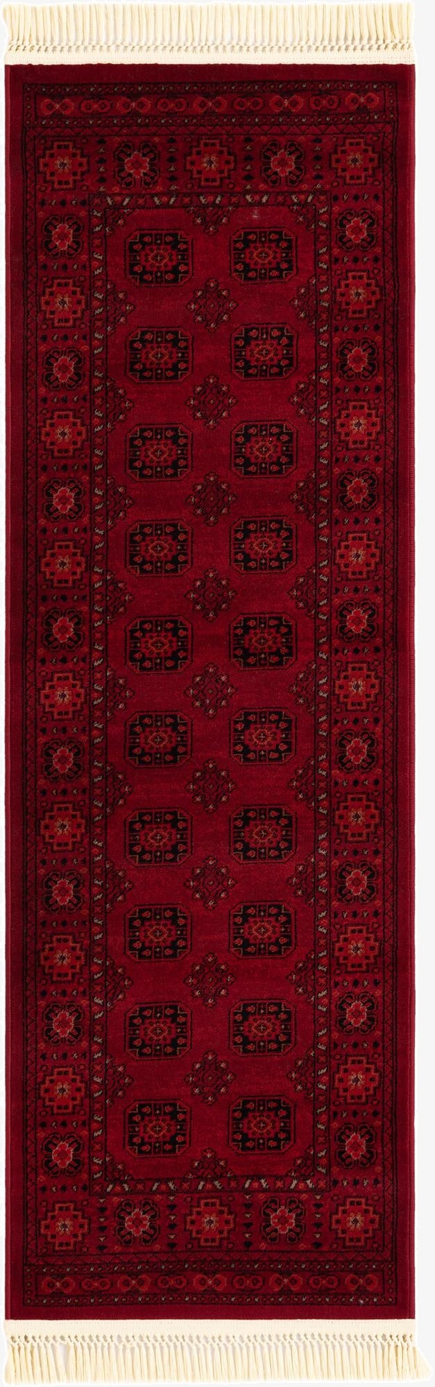 2' x 6' 1 Bokhara Runner Rug