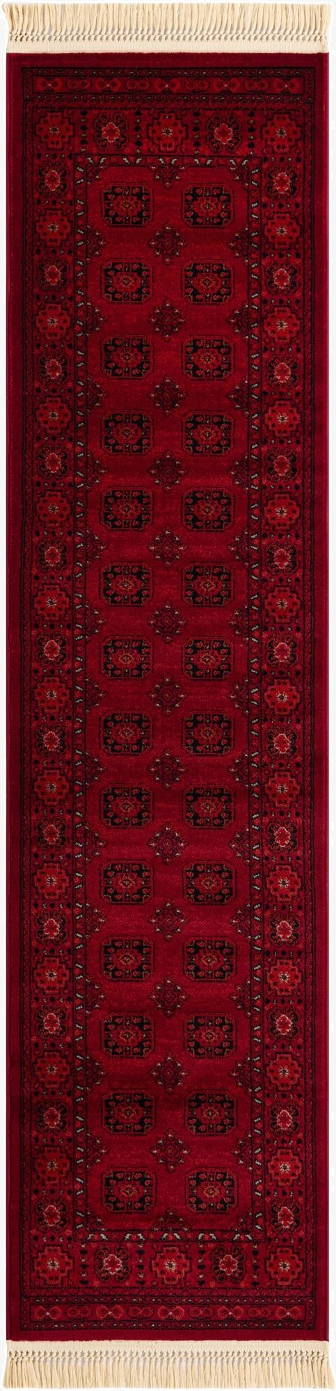 2' x 8' Bokhara Runner Rug