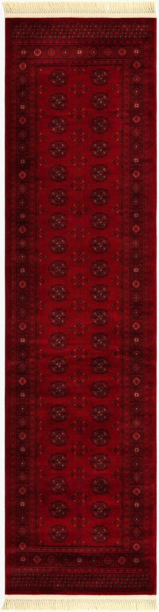 Primary image  2' 7 x 10' Bokhara Runner Rug