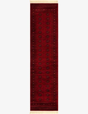 Red Bokhara Runner Rug