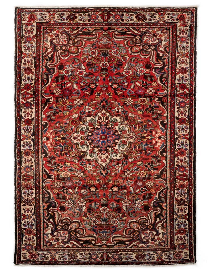 Detail image of 5' 1 x 10' 4 Hand Knotted Bortschalu Persian Wool Runner Rug